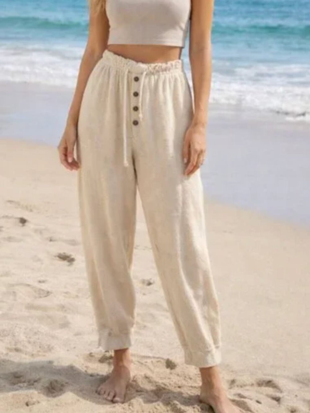 Free People Beach Ribbed Joggers